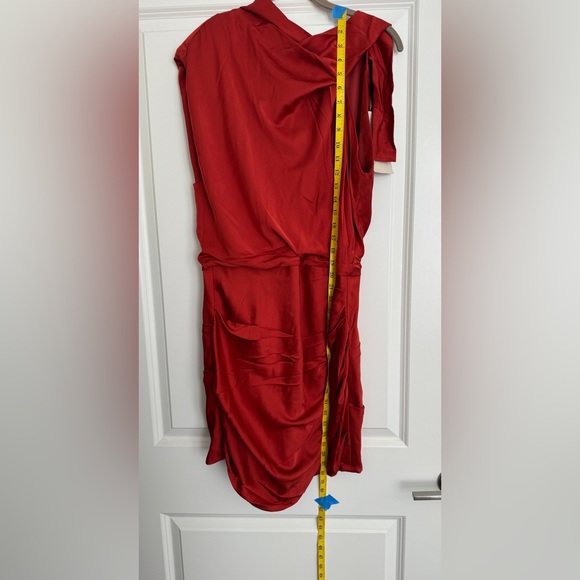 JOHANNA ORTIZ Bantu Ruched Silk Blend Mini Dress Size 10 NWT - Picture 10 of 12